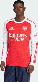 adidas FC Arsenal 2025/2026 Heimtrikot langarm better scarlet/white (Herren)