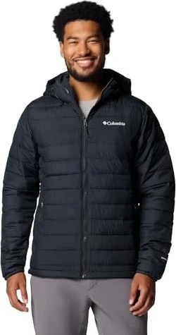 Columbia Powder Lite II Hooded Insulated Jacke schwarz (Herren)