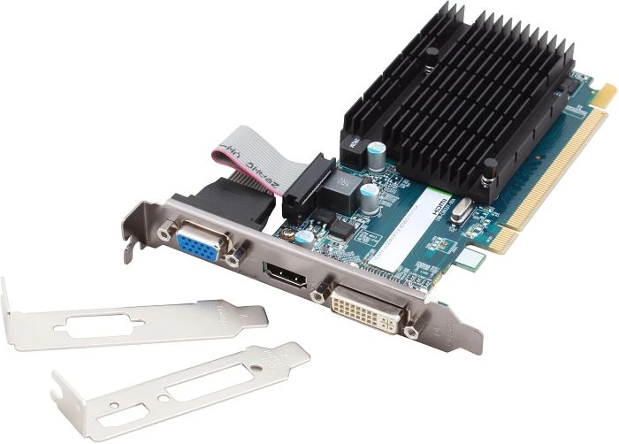 Sapphire Radeon HD 5450 168mm, 1GB DDR3, VGA, DVI, HDMI, lite retail