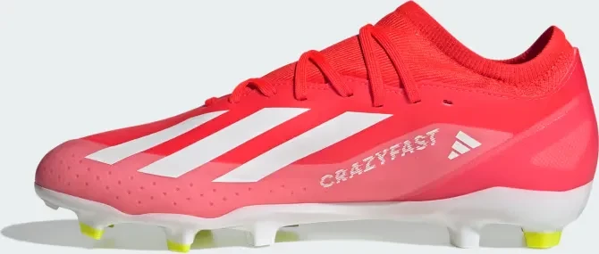 adidas X Crazyfast.3 League FG solar red/cloud white/team solar yellow 2