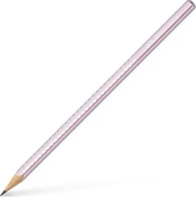 Faber-Castell Graphite Sparkle metallic Bleistift B, rosa