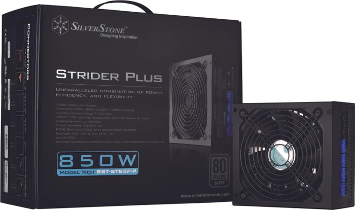 SilverStone Strider Plus Series 850W, ATX 2.3