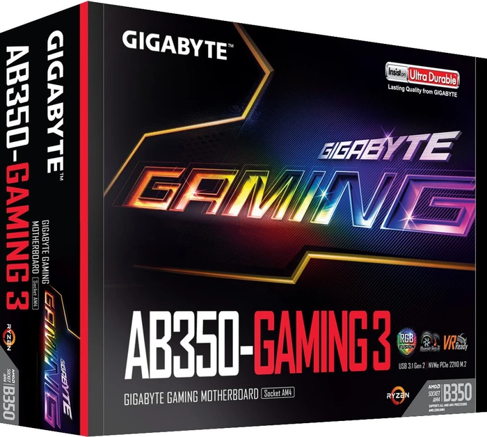 GIGABYTE GA-AB350-Gaming 3 (AMD AM4)