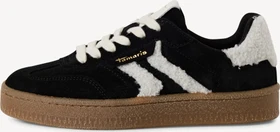 Tamaris Ledersneaker Low schwarz (Damen)