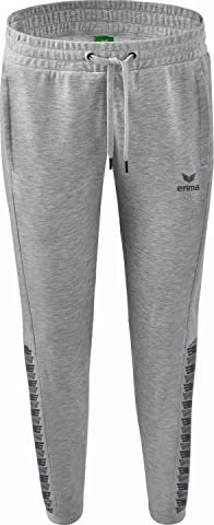 Erima Essential Team Trainingshose lang grey melange/slate grey (Damen)