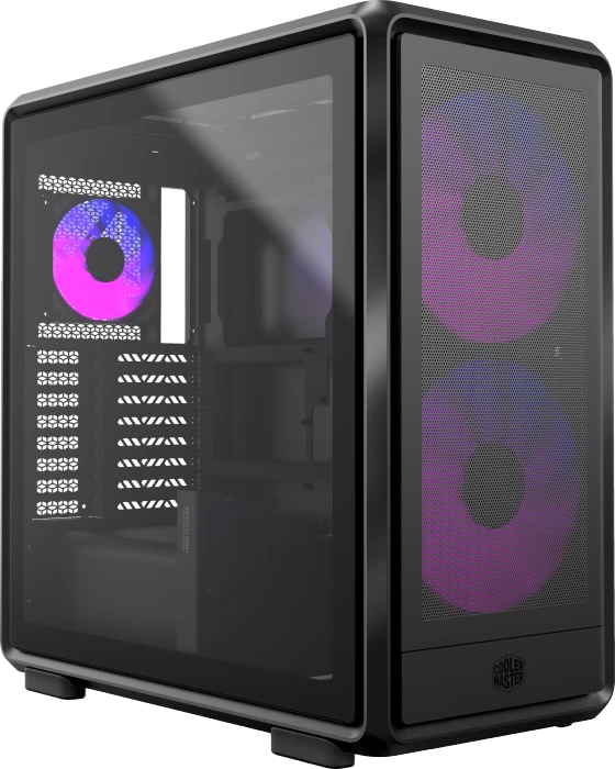 Cooler Master MasterFrame 600 Mesh, schwarz, Glasfenster