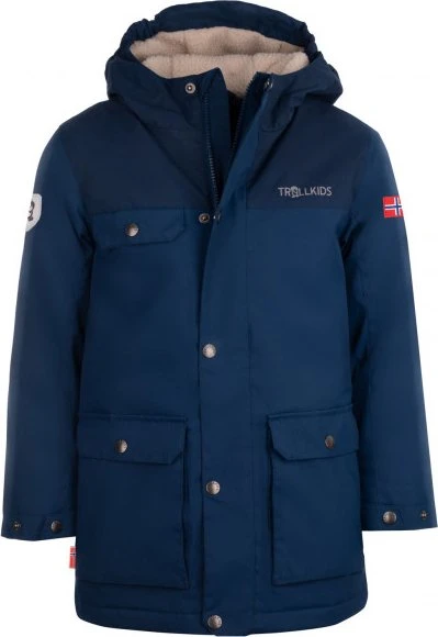Trollkids Gudvangen Funktionsjacke mystic blue (Junior)