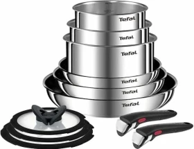 Tefal L897SB Ingenio Emotion Kochgeschirr-Set, 11-tlg.