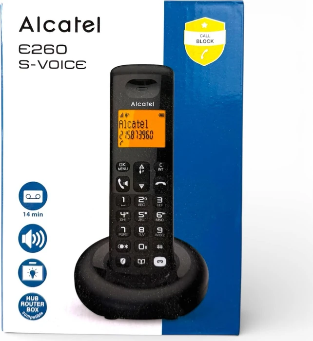 Alcatel E260 schwarz