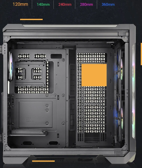 Thermaltake View 51 TG ARGB, Glasfenster
