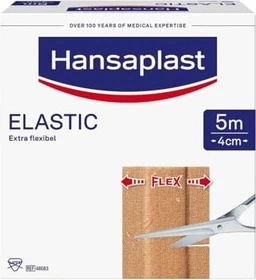 Hansaplast Elastic, 4cm x 5m, 1 Stück