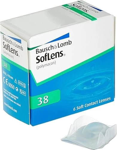 Bausch&Lomb SofLens 38, -0.25 Dioptrien, 6 Stück