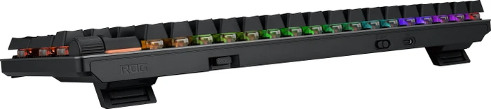 ASUS ROG Strix Scope II 96 RX Wireless, PBT, schwarz, ROG RX RED, USB/Bluetooth, DE