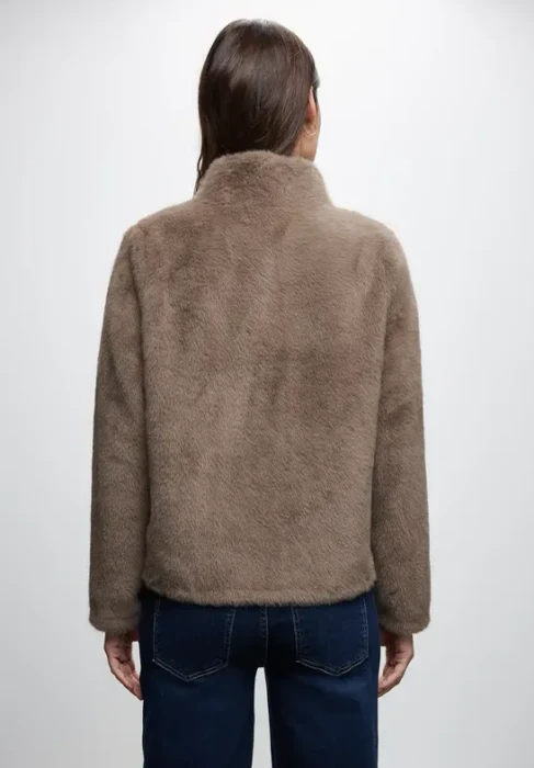 Street One Fake Fur Jacke teddy brown (Damen)