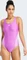 adidas 3-Streifen Badeanzug purple burst/white (Damen) Vorschaubild