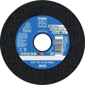 Pferd EHT 115-1.0 SG INOX Trennscheibe, 115x1x22.23mm, 25 Stück
