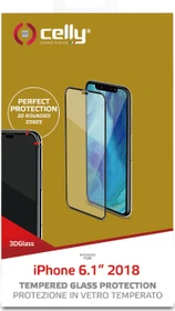 Celly 3D Glass für Apple iPhone XR schwarz