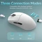 Ajazz AJ159 V2 MC Wireless Gaming Mouse mit Akku-Ladestation, weiß, USB/Bluetooth Vorschaubild