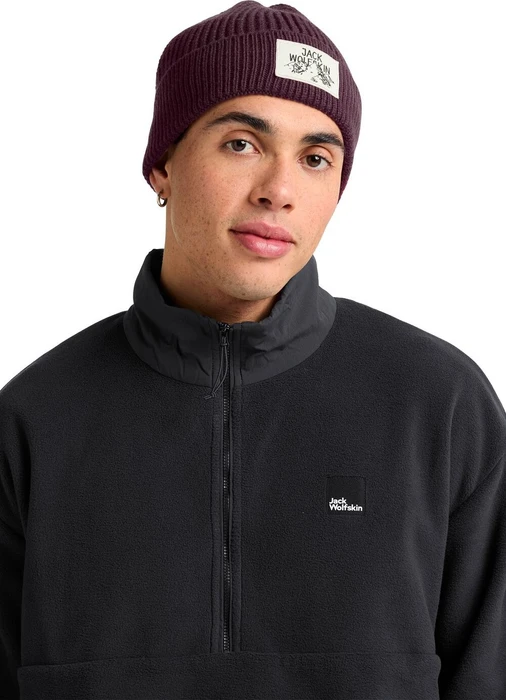 Jack Wolfskin Badge Beanie amaranth