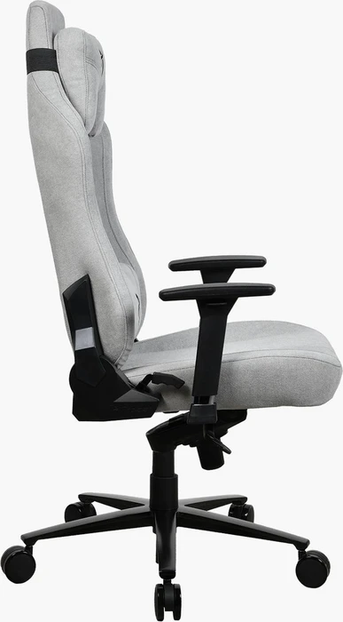 Arozzi Vernazza Soft Fabric Gamingstuhl, light grey