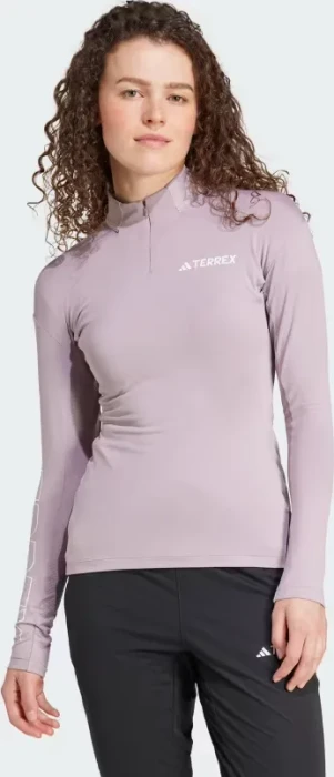adidas Terrex Xperior Funktionsshirt langarm preloved fig (Damen)