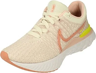 Nike React Infinity Run Flyknit 3 sail/atmosphere/pink oxford/light madder root (Damen)