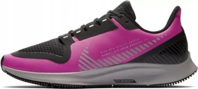 Nike Air Zoom Pegasus 36 Shield fire pink/black/atmosphere grey/silver (Damen)