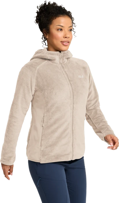 Jack Wolfskin Rotwand Hooded Full-Zip Fleece Jacke (Damen)