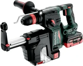 Metabo KH 18 LTX BL 24 Q Akku-Bohr-/Meißelhammer inkl. Koffer + 2 Akkus 5.5Ah + Absaugeinheit
