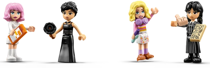 LEGO Wednesday - Wednesdays und Enids Zimmer im Studentenwohnheim