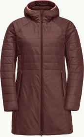 Jack Wolfskin Lapawa Ins Funktionsmantel dark maroon (Damen)
