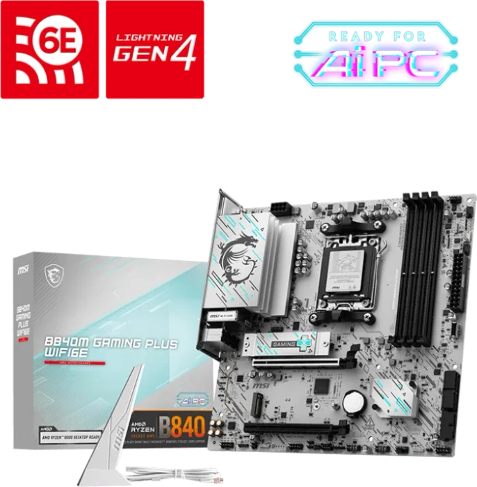 MSI B840M Gaming Plus WIFI6E (AMD AM5)