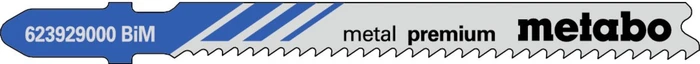 Metabo Metal Premium Stichsägeblatt, 66x1mm, 5 Stück