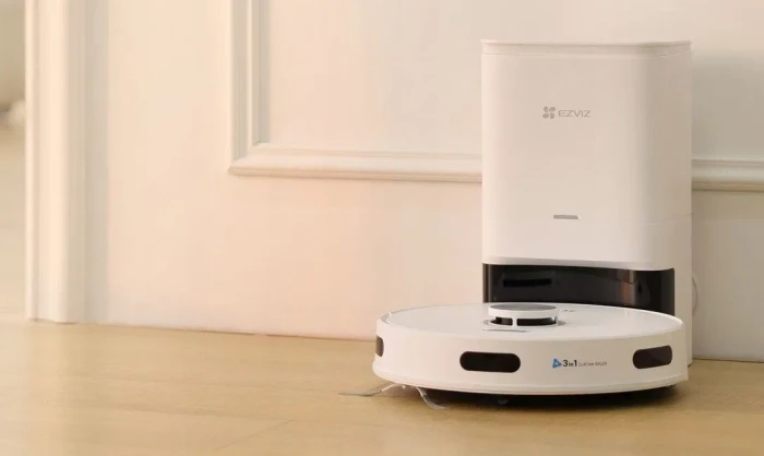 Ezviz RE5S Plus Saug-/Wischroboter weiß inkl. Absaugstation