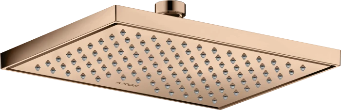 Hansgrohe AXOR ShowerSolutions Kopfbrause 245/185 1jet polished red gold