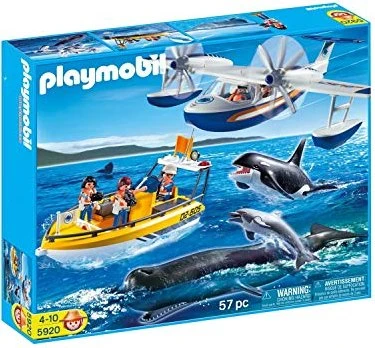 playmobil Summer Fun Whale Watching Set