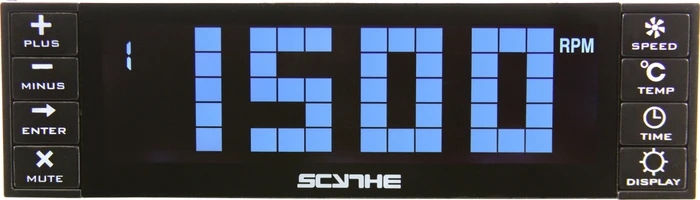 Scythe Kaze Chrono, 5.25" Lüftersteuerung 4-Kanal