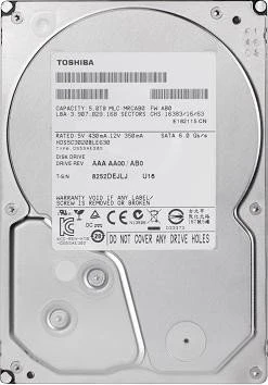 Toshiba MD-Series 4TB, 3.5" / SATA 6Gb/s