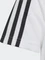 adidas Essentials 3-Streifen Cotton T-Shirt kurzarm weiß/schwarz (Junior) Vorschaubild