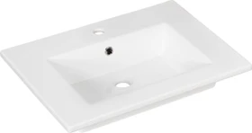 Fackelmann B.Perfekt Keramik Einbau-Waschbecken 60cm weiß