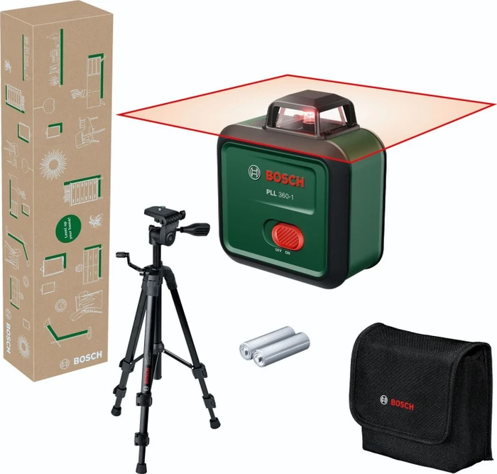 Bosch DIY PLL 360-1 Batterie-Linienlaser inkl. Tasche