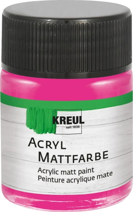 Kreul Acryl Mattfarbe, pink, 50ml (75511)