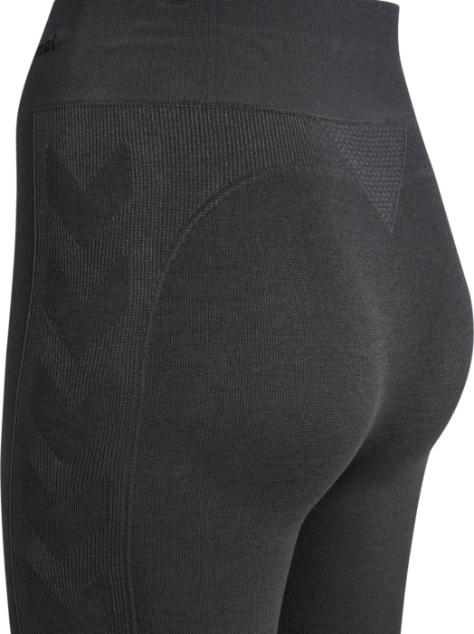 hummel CLEA Seamless Tight Hose lang ebony (Damen)