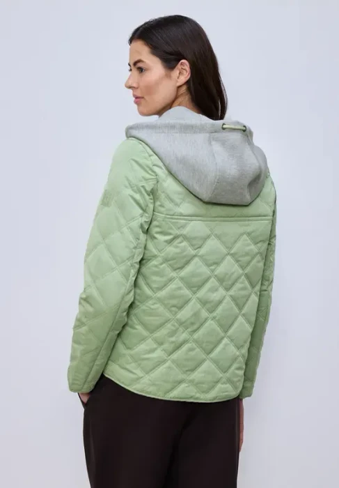 Street One Jacke mit abnehmbarer Kapuze Funktionsjacke bright pistachio (Damen)