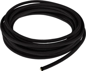 Alphacool AlphaCord Sleeve 4mm Gewebeschlauch für Rundkabel, Gewebeschlauch, 3.3m, schwarz