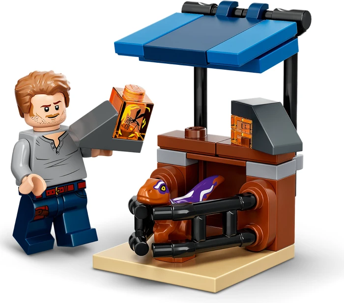 LEGO Jurassic World - Atrociraptor: Motorradverfolgungsjagd