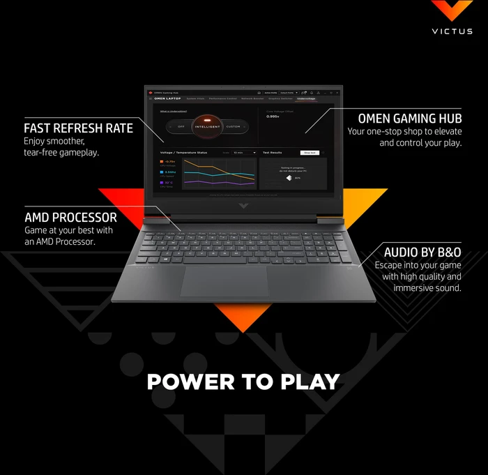 HP Victus 16-e0170ng, Mica Silver, Ryzen 7 5800H, 16GB RAM, 512GB SSD, GeForce RTX 3060, DE