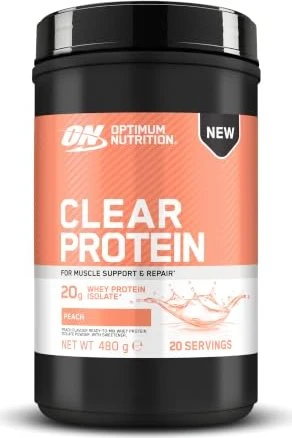Optimum Nutrition Clear Protein Powder Peach 480g