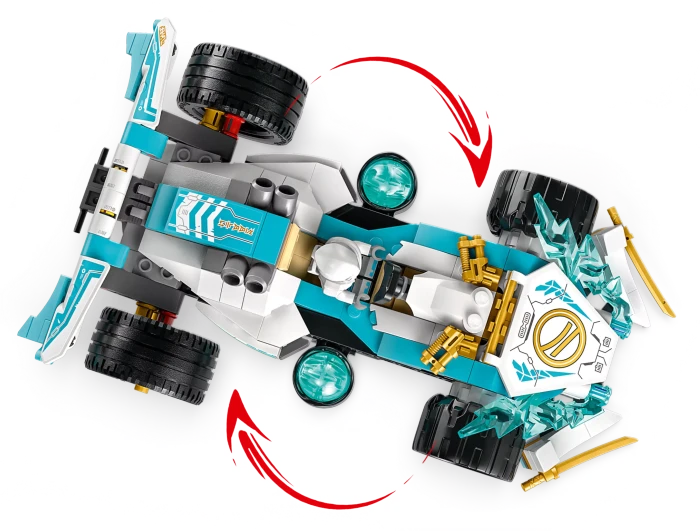LEGO Ninjago - Zanes Drachenpower-Spinjitzu-Rennwagen