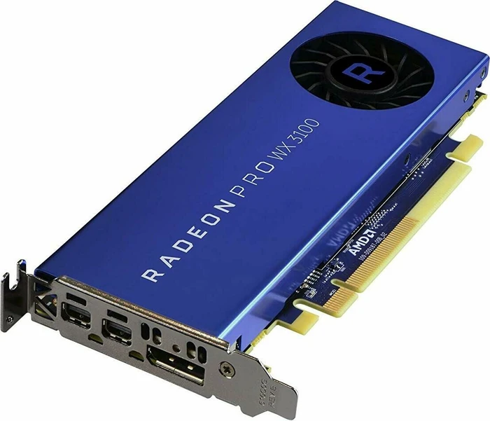 Dell Radeon PRO WX 3100, 4GB GDDR5, DP, 2x mDP